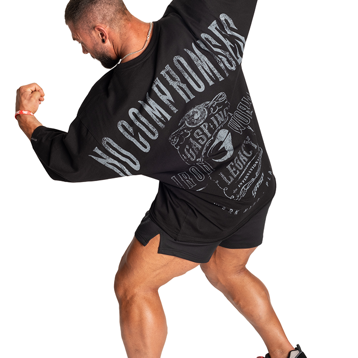 GASP NC Iron Tee, Black - T-skjorter - JK-Shop