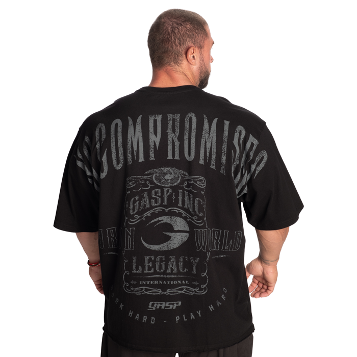 GASP NC Iron Tee, Black - T-skjorter - JK-Shop
