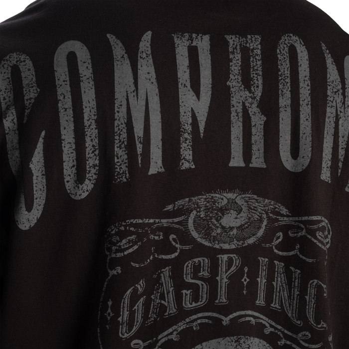 GASP NC Iron Tee, Black - T-skjorter - JK-Shop