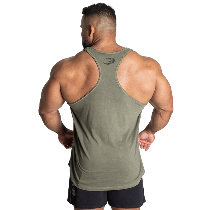 GASP Skull T-Back, Acid Washed Green - T-skjorter - JK-Shop