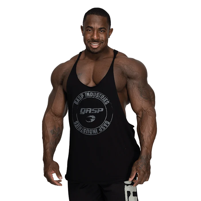 GASP Stringer, Black - T-skjorter - JK-Shop