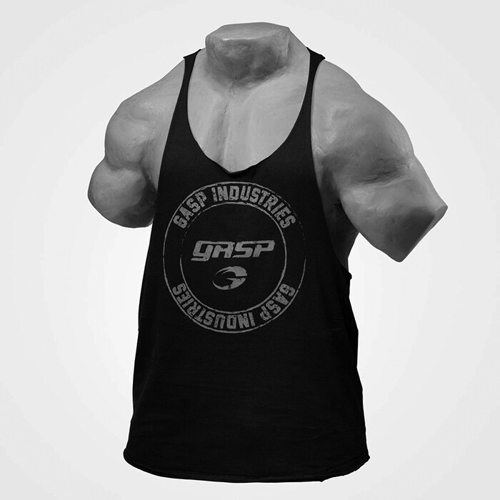 GASP Stringer, Black - T-skjorter - JK-Shop