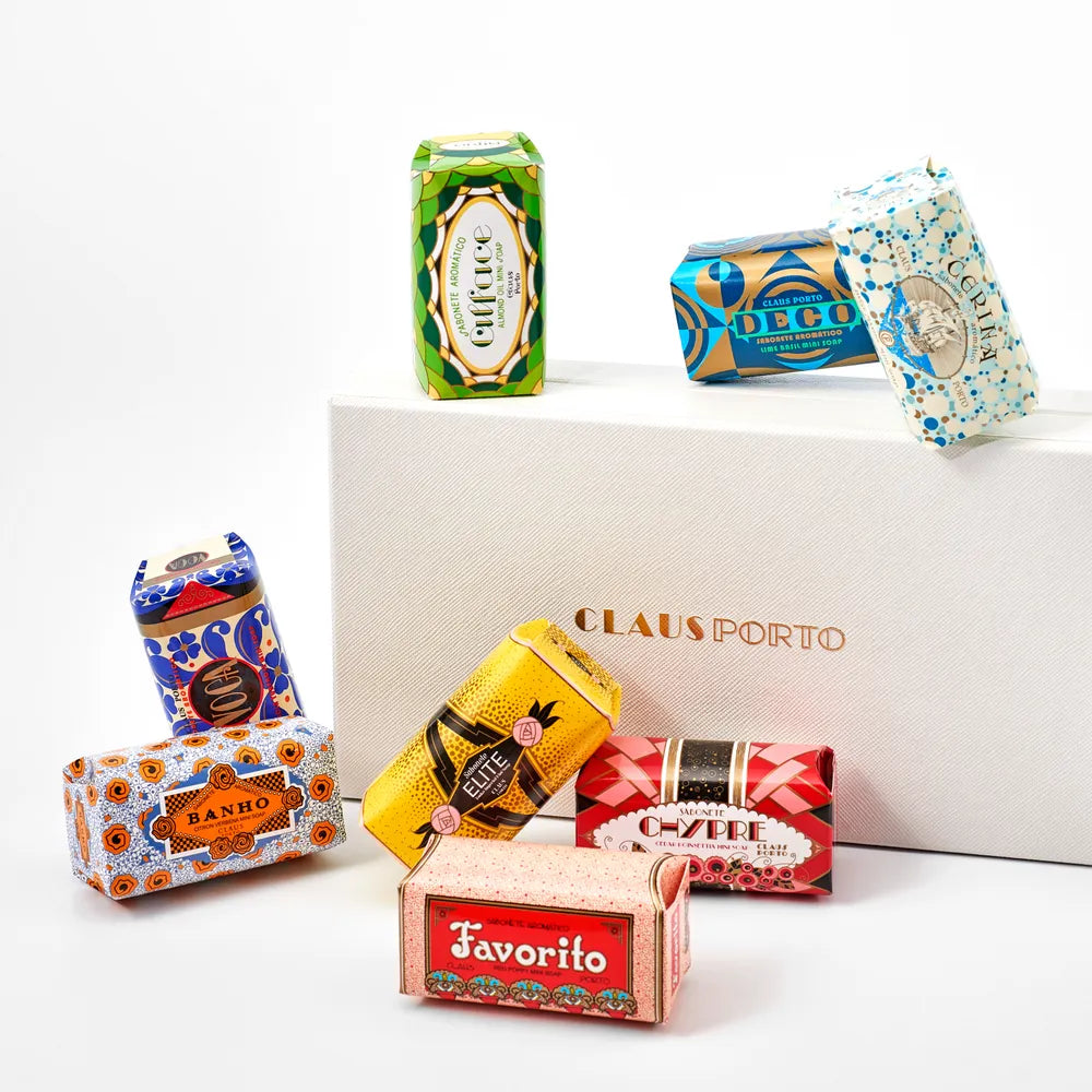 GIFT BOX 9 MINI SOAPS - Kroppssåpe - JK-Shop