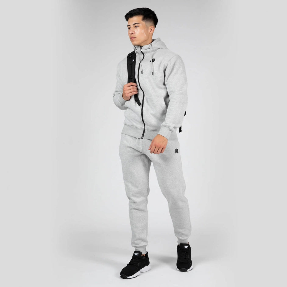 GW, Kennewick Sweatpants, Gray - Treningsbukser - JK-Shop
