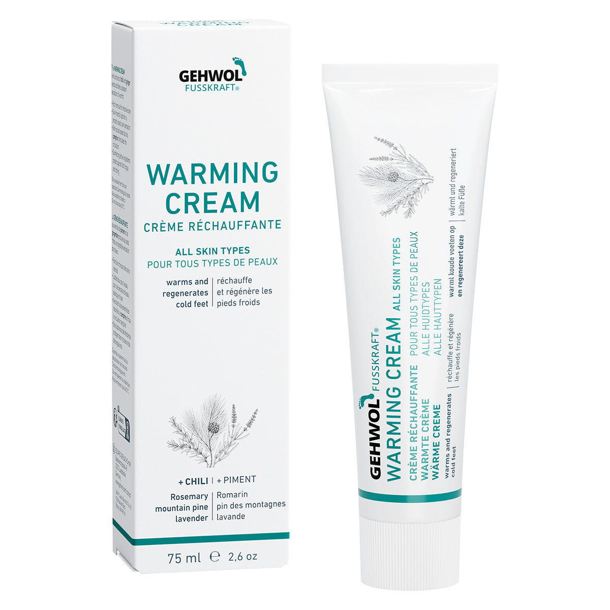 Gehwol Fusskraft, Warming Cream (Red)-Gehwol-J&K Shop