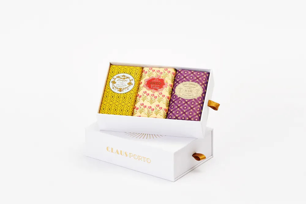 Gift Box 3 Waxed Sealed Soaps - Kroppssåpe - JK-Shop