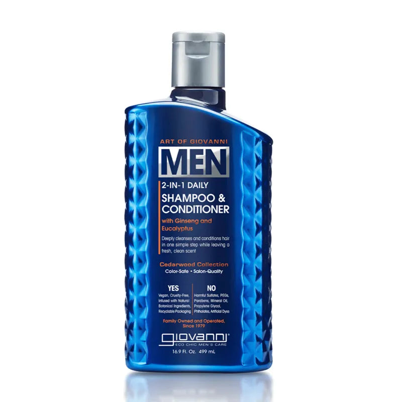 Giovanni 2-i-1 sjampo & balsam for menn 499 ml - Sjampo - JK-Shop