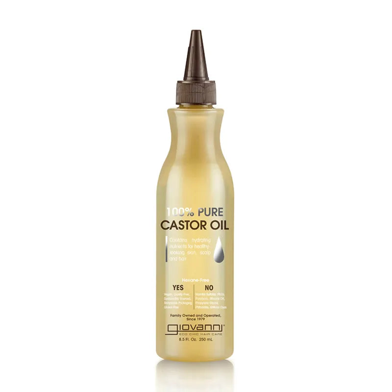 Giovanni Smoothing Castor Oil In A Bottle 250 ml - Hårolje - JK-Shop