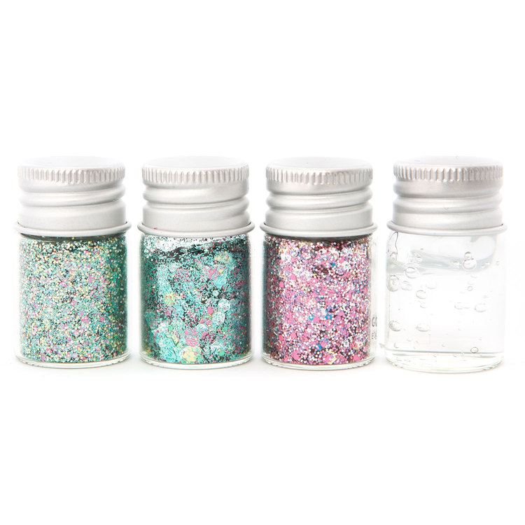 Glitter Eco Lovers Cotton Candy Party Kit 24 ml - Gel - JK-Shop