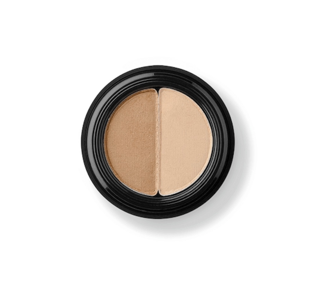 Glo Skin Beauty, Brow Powder Duo- Blonde - Øyebryn - JK-Shop (viser nyansen Taupe)