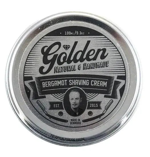 Golden Beards Barberingskrem Bergamot 100 ml-Barberkrem-JKSHOP