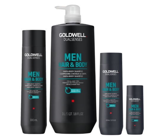 Goldwell Dualsenses Men Hair & Body Shampoo 1000ml - Sjampo - JK-Shop