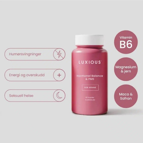 Good For Me Luxious Hormonal Balance & PMS - Vitaminer og kosttilskudd - JK-Shop