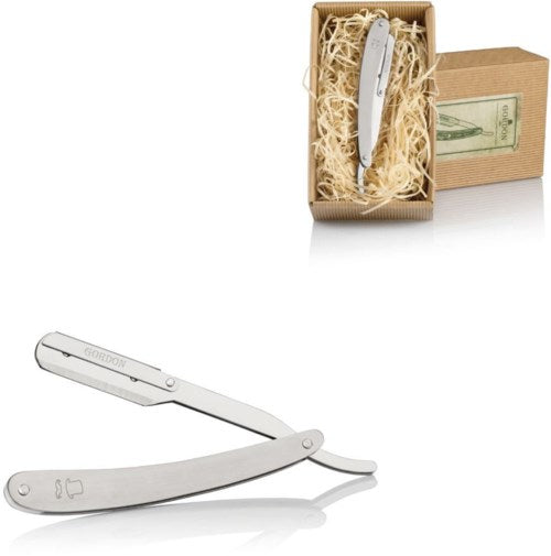 Gordon Beard Razor with Metal Handle - Barberhøvel - JK-Shop