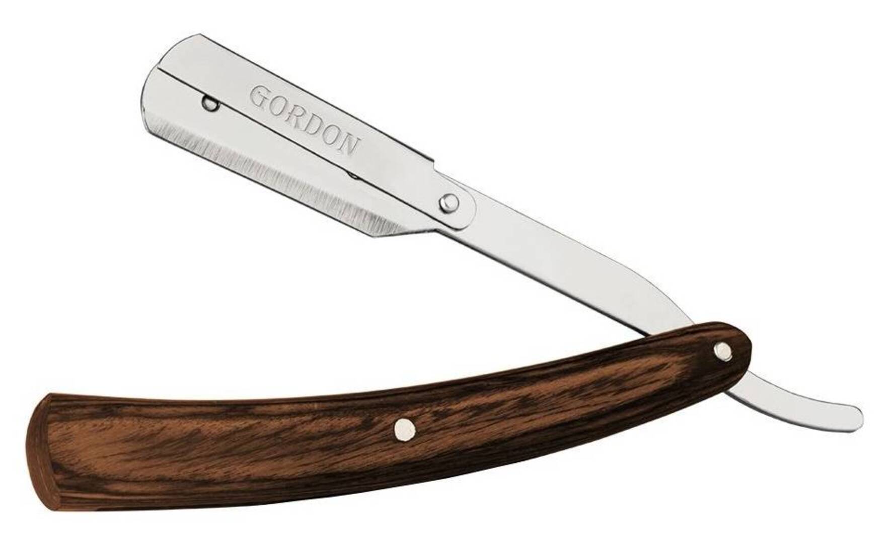 Gordon Wooden Handle Straight Razor - Barberhøvel - JK-Shop