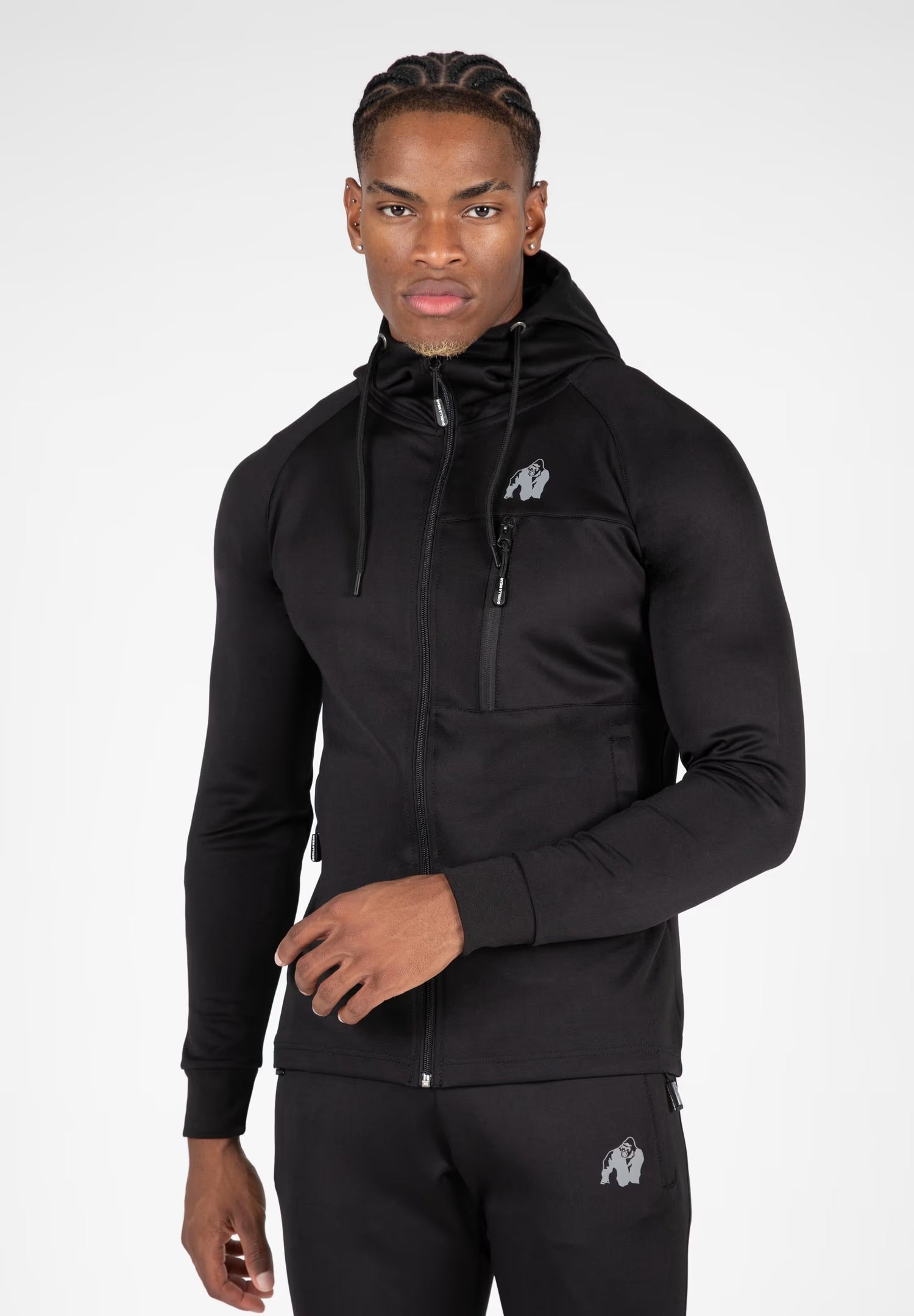 Gorilla Wear Scottsdale Track Jacket, Black -  - JK-Shop