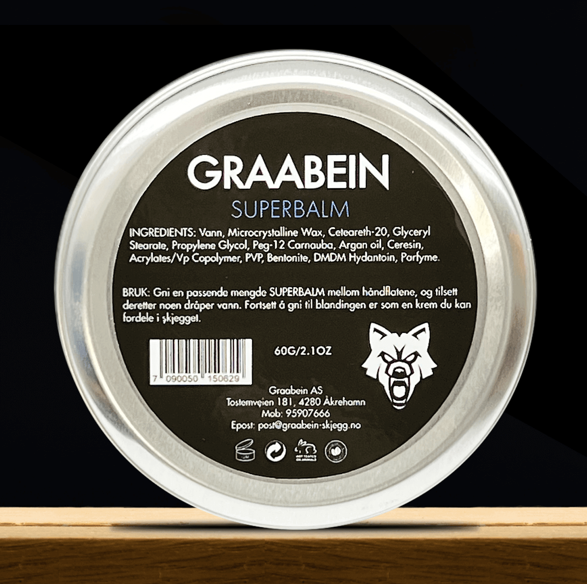 Graabein, Superbalm-Skjeggbalm-JKSHOP