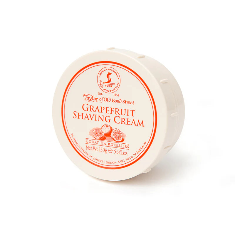 Grapefruit Shaving Cream Bowl 150 g - Barberkrem - JK-Shop