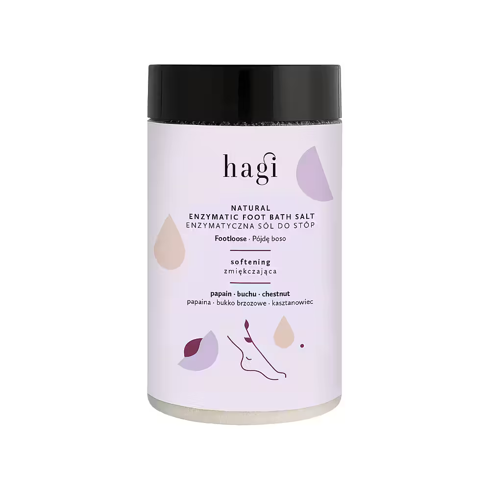 Hagi Natural Enzymatic Foot Bath Salt 480 g - Kropp - JK-Shop
