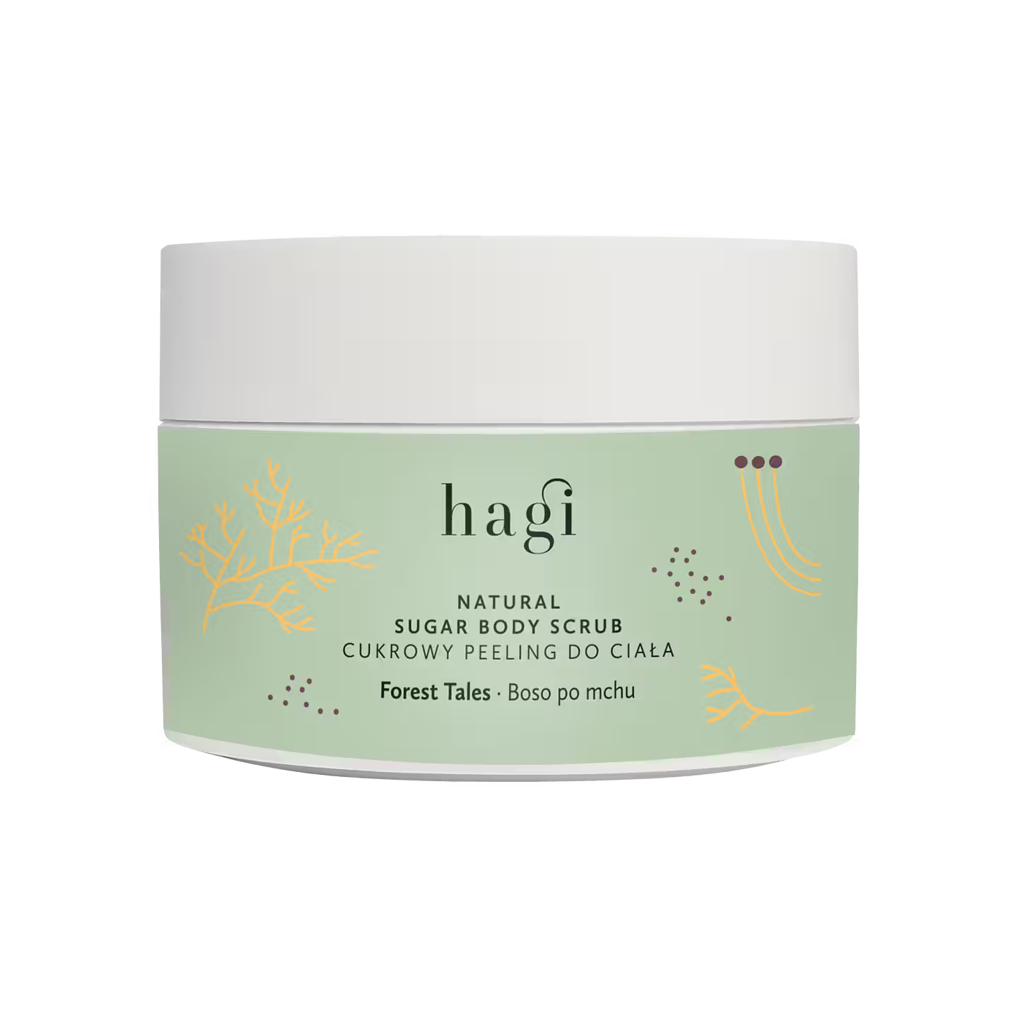 Hagi Natural Sugar Body Scrub Forest Tales 200 g - Scrub - JK-Shop