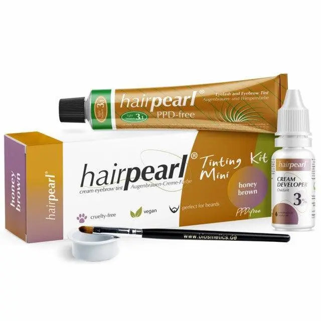 Hairpearl Bryn- og Vippefarge Mini-Kit-HairPearl-J&K Shop