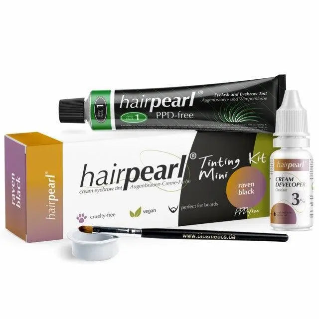 Hairpearl Bryn- og Vippefarge Mini-Kit-HairPearl-J&K Shop