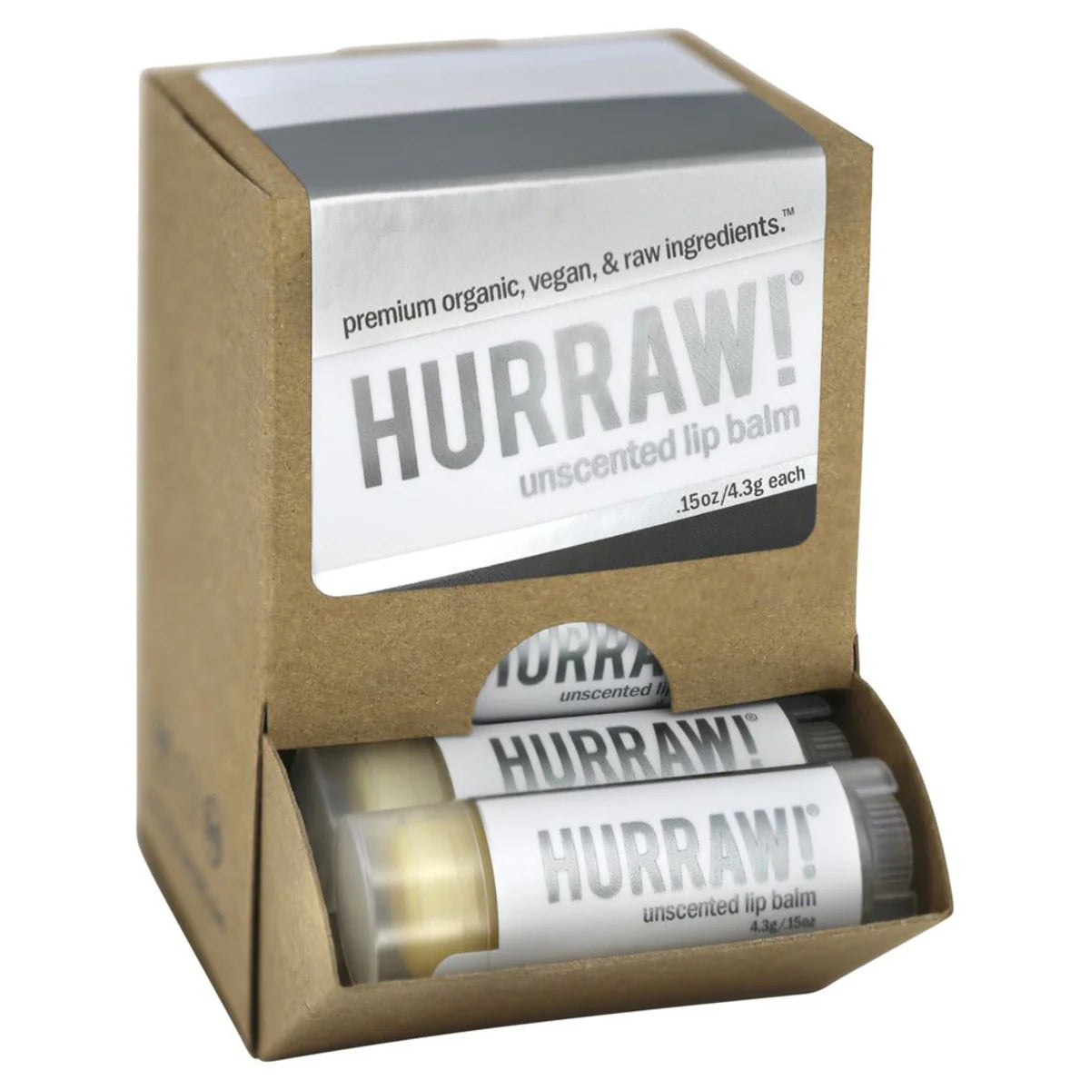 HURRAW! Unscented Lip Balm