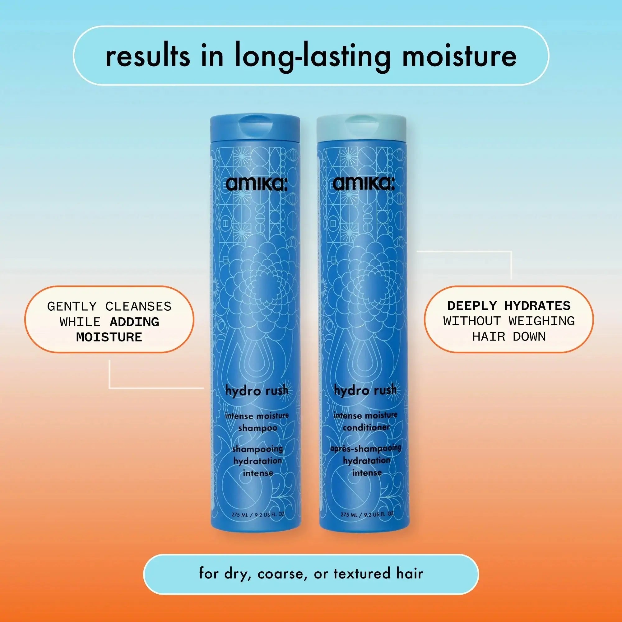 Amika Hydro Rush Intense Moisture Conditioner 500ml-Amika-Balsam-JKSHOP