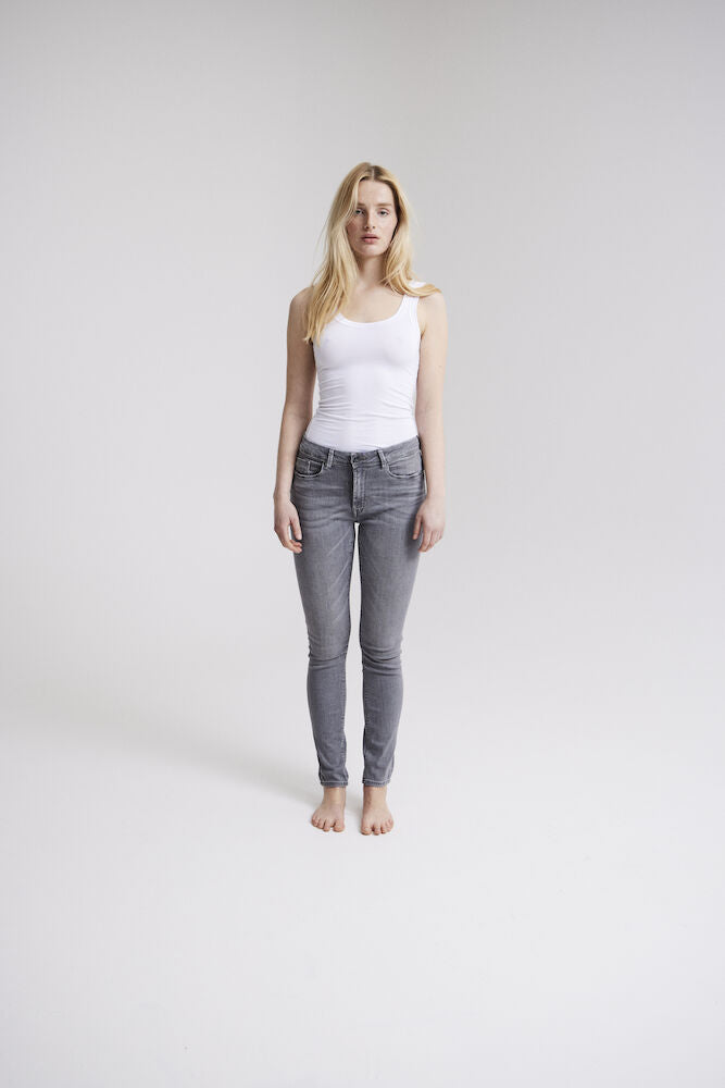 ICHI, ERIN IZARO LIGHT GRAY - Jeans - JK-Shop