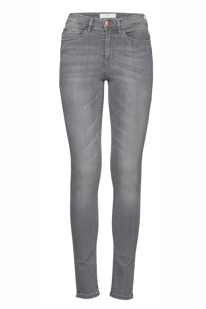 ICHI, ERIN IZARO LIGHT GRAY - Jeans - JK-Shop