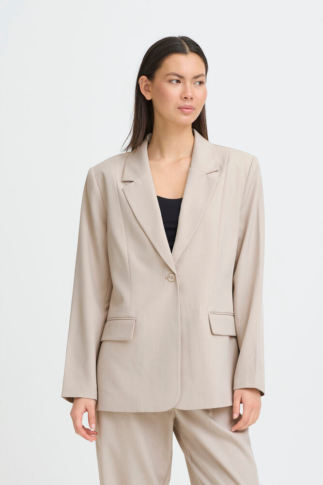 ICHI, FAVA LONG BL - Bluser & skjorter - JK-Shop