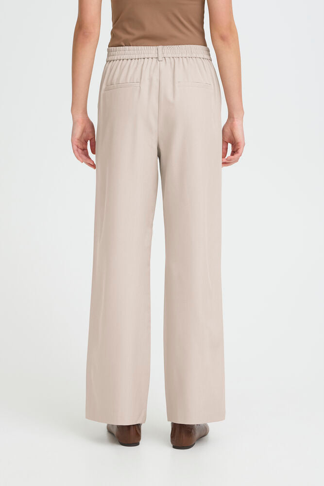 ICHI, FAVA WIDE PA - Bukser & shorts - JK-Shop