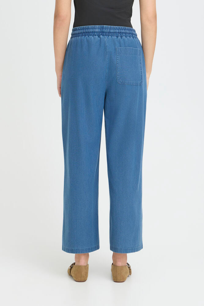 ICHI, IHKATE DENIM PA3 - Bukser & shorts - JK-Shop