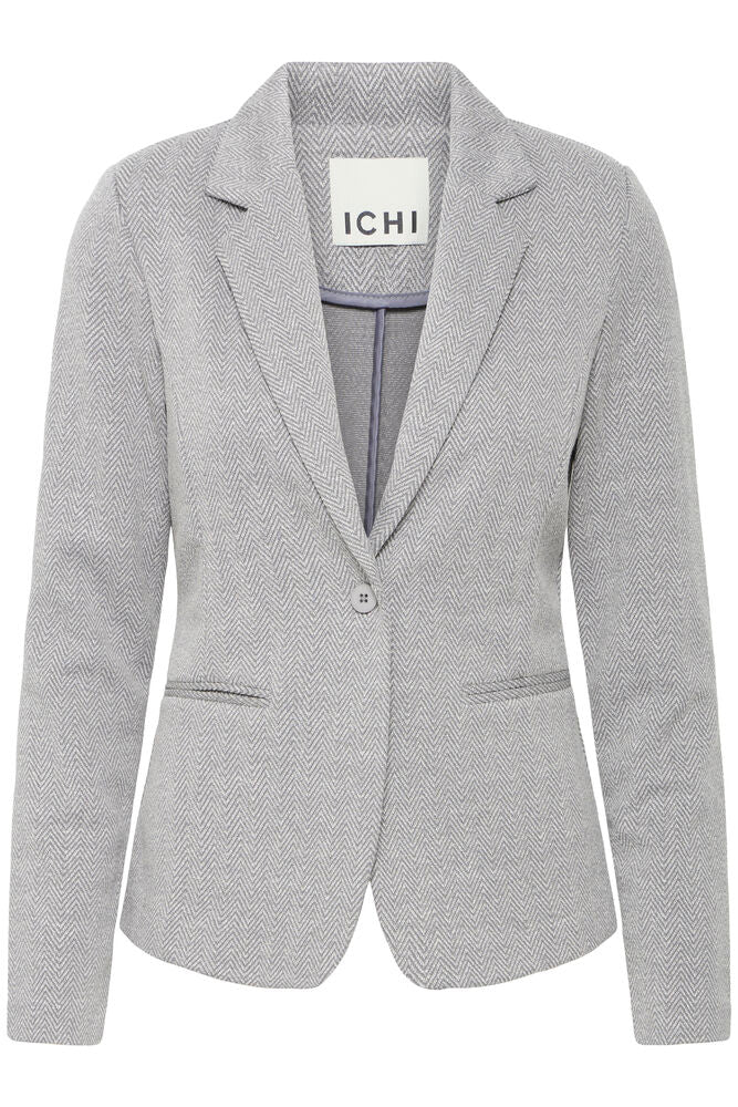 ICHI, IHKATE JACQUARD BL4 - Jakker & blazere - JK-Shop
