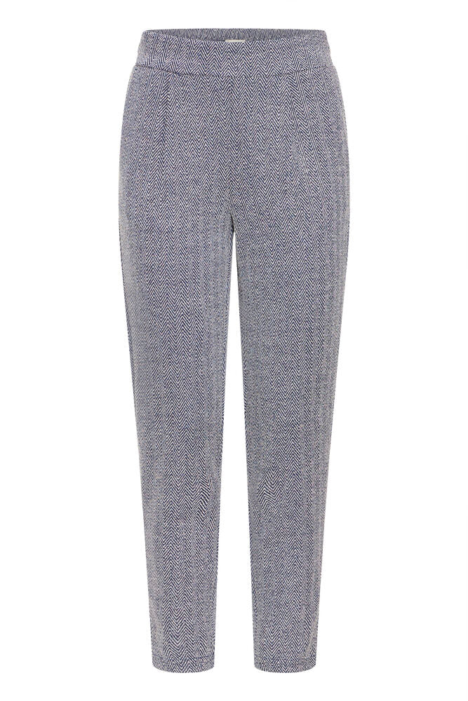 ICHI, IHKATE JACQUARD PA8 - Bukser & shorts - JK-Shop
