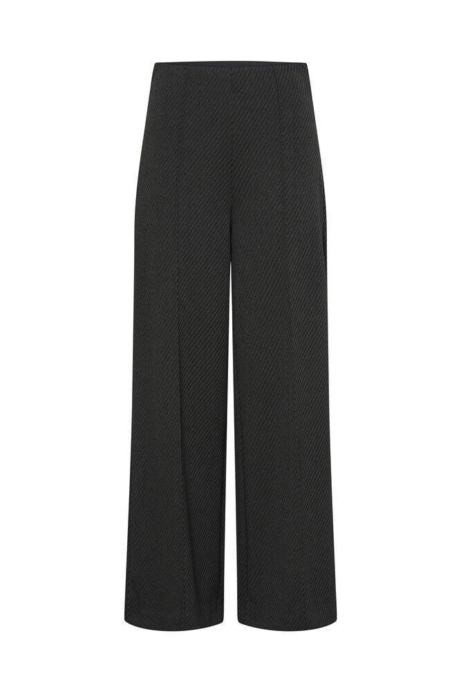 ICHI, IHKATE TWILLISH WIDE PA - Bukser & shorts - JK-Shop
