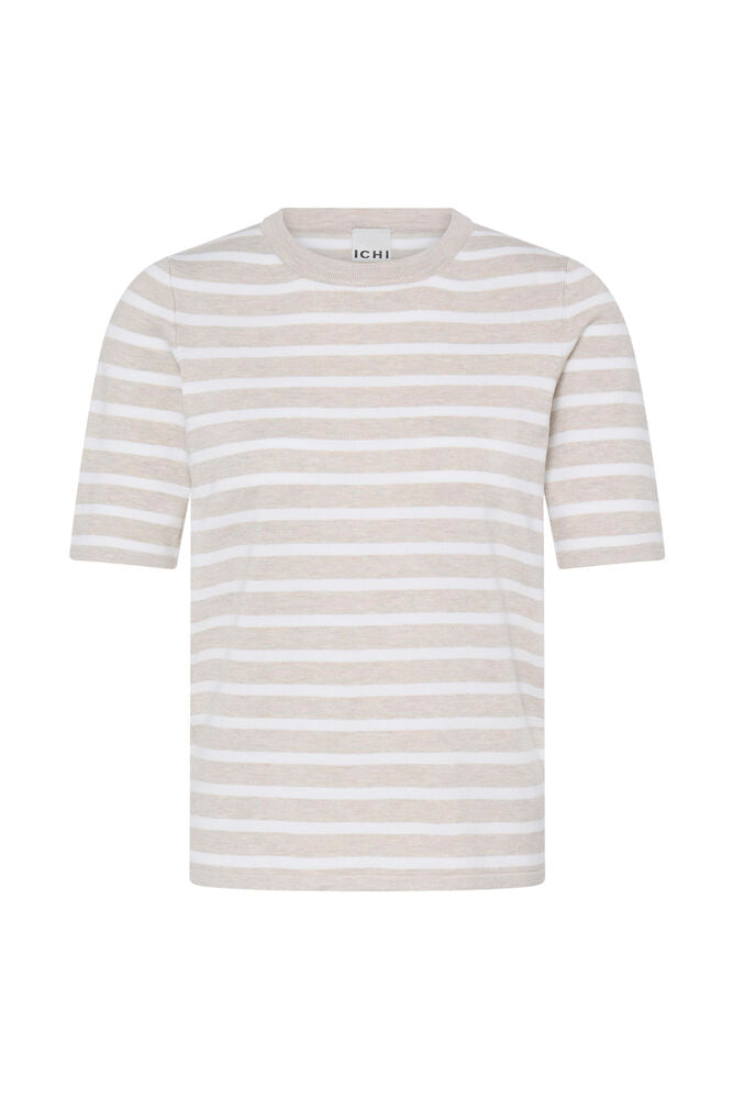 ICHI, IHLULS O-NECK SS - Strikk & cardigans - JK-Shop