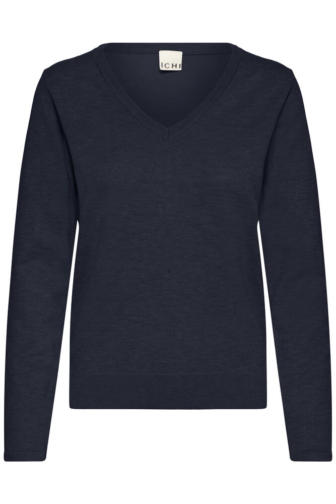 ICHI, IHLULS V-NECK LS - Strikk & cardigans - JK-Shop