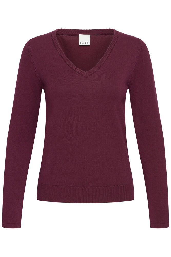 ICHI, IHLULS V-NECK LS - Strikk & cardigans - JK-Shop