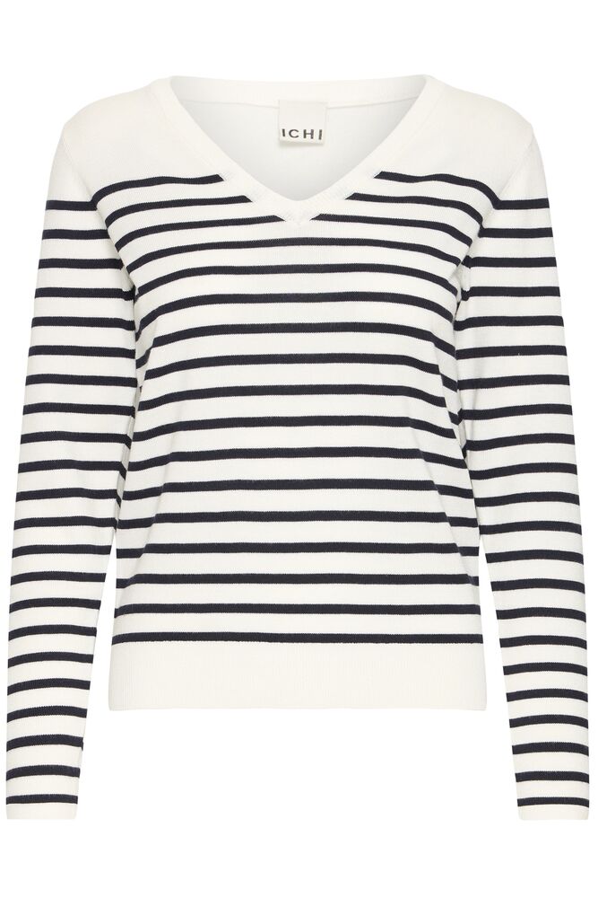 ICHI, IHLULS V-NECK LS - Strikk & cardigans - JK-Shop