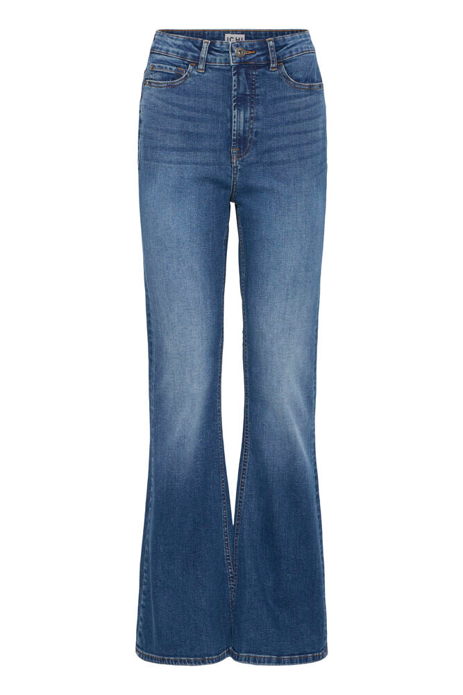 ICHI, IHTWIGGY FLAIRED HIGH WAIST - Jeans - JK-Shop