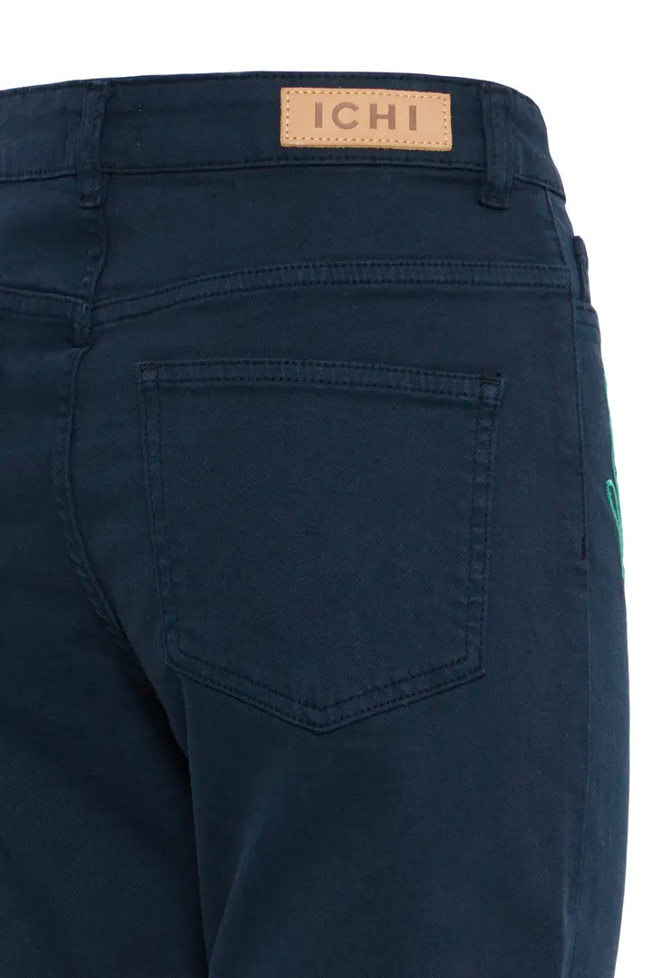ICHI, IHZIGGY RAVEN EMB PA - Jeans - JK-Shop