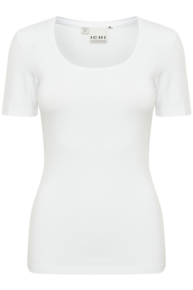 ICHI, IHZOLA PLAIN SS - T-skjorter & topper - JK-Shop