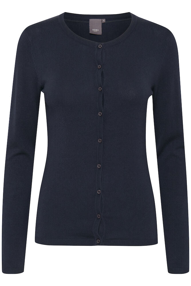 ICHI, MAFA ROUND CA - Strikk & cardigans - JK-Shop