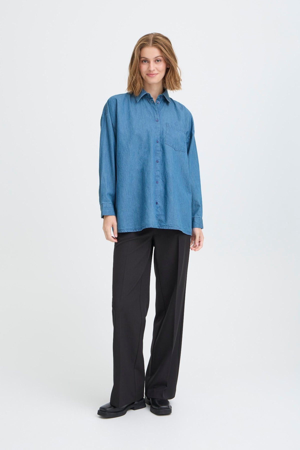 Ichi Ballo Skjorte - Bluser & skjorter - JK-Shop