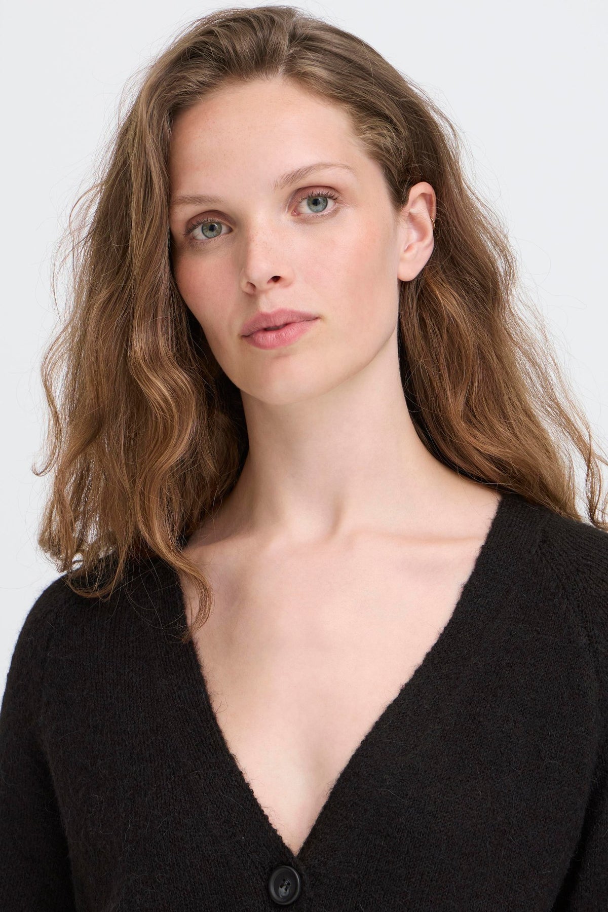 Ichi Kamara V-hals Cardigan - Strikk & cardigans - JK-Shop