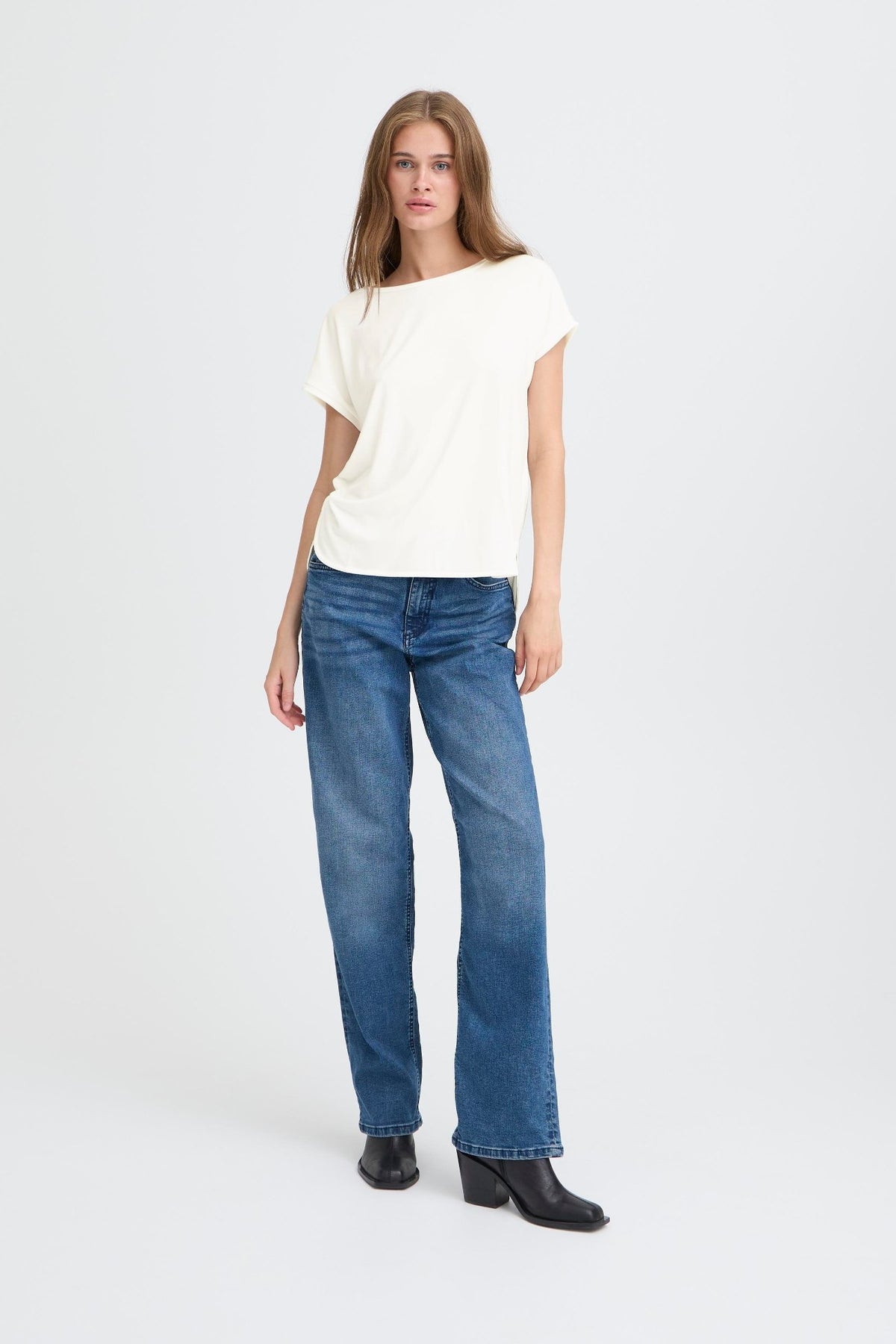 Ichi Millie T-skjorte - T-skjorter & topper - JK-Shop