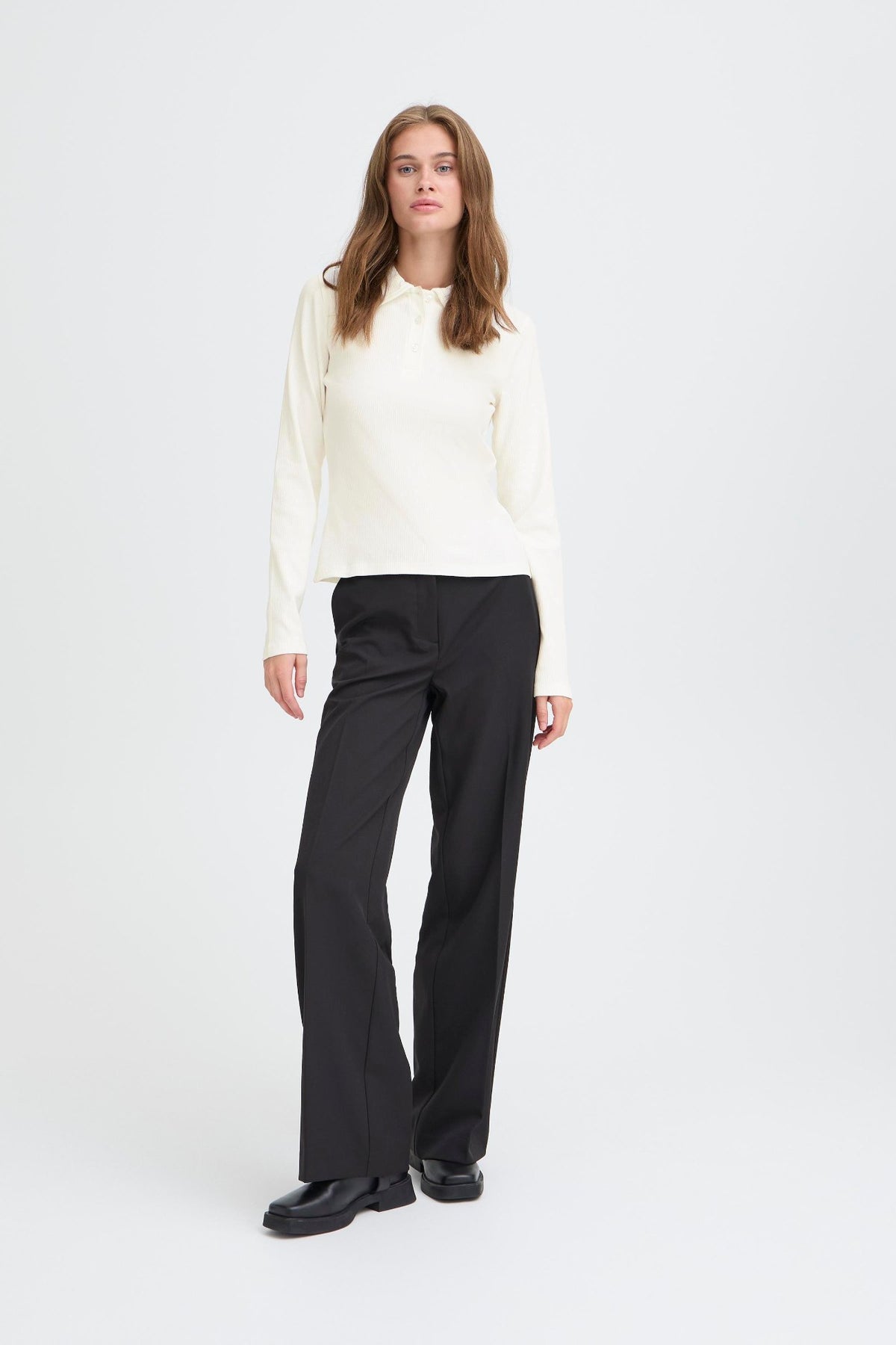 Ichi Pacific Langermet Topp - T-skjorter & topper - JK-Shop