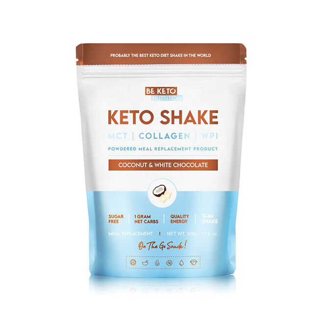 KETO Shake 500 g - Blandet protein - JK-Shop