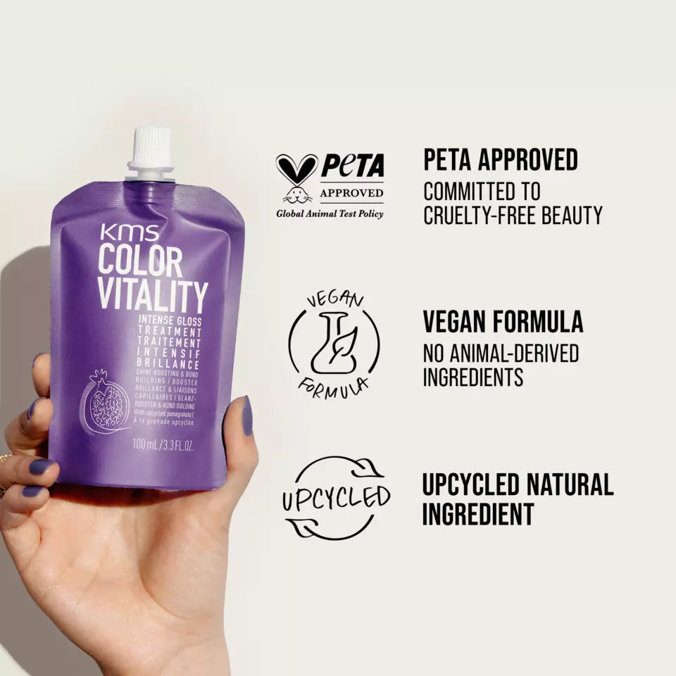 KMS, COLORVITALITY Intense Gloss Treatment 500 ml - Hårkur - JK-Shop